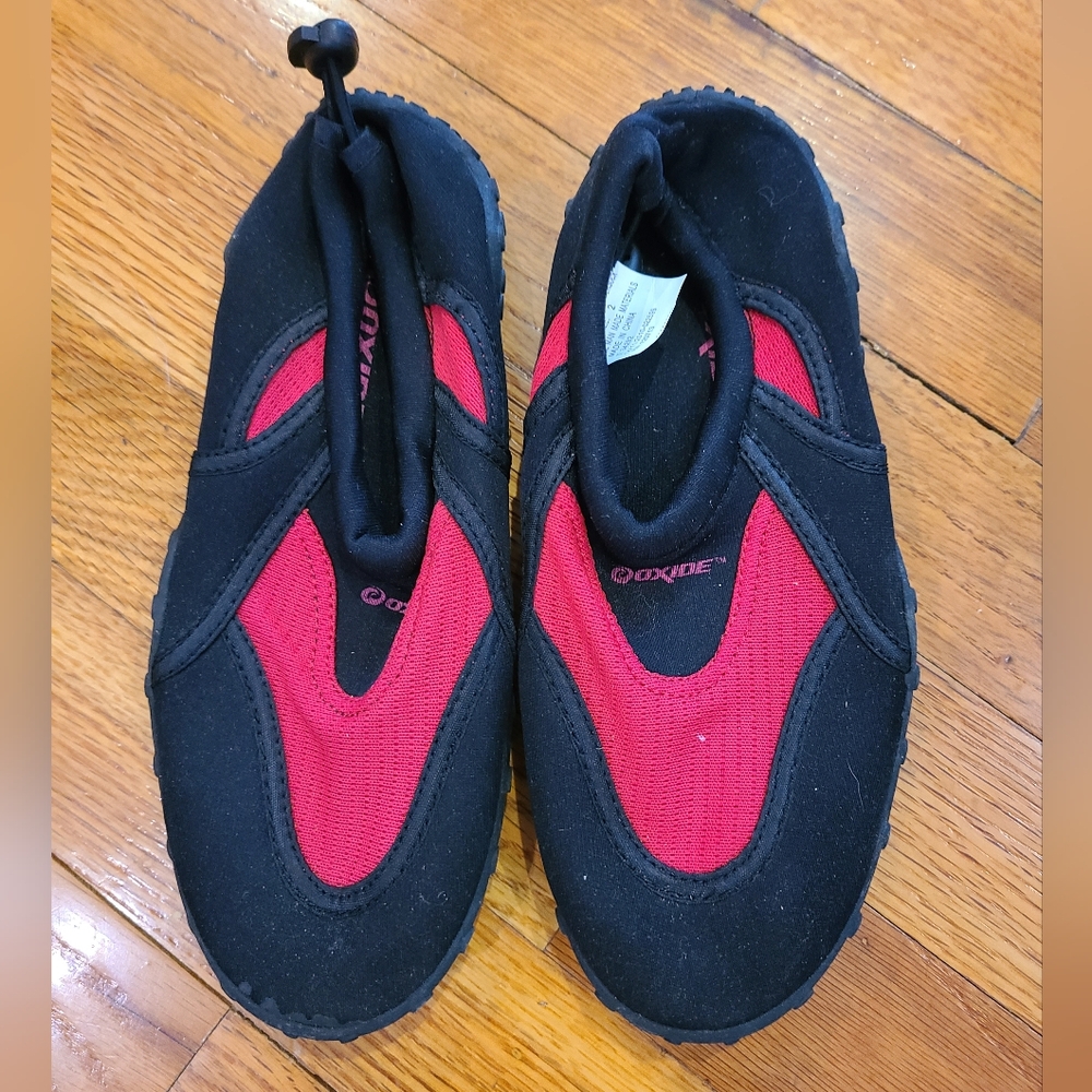 Kids Water Shoes - Black and Red